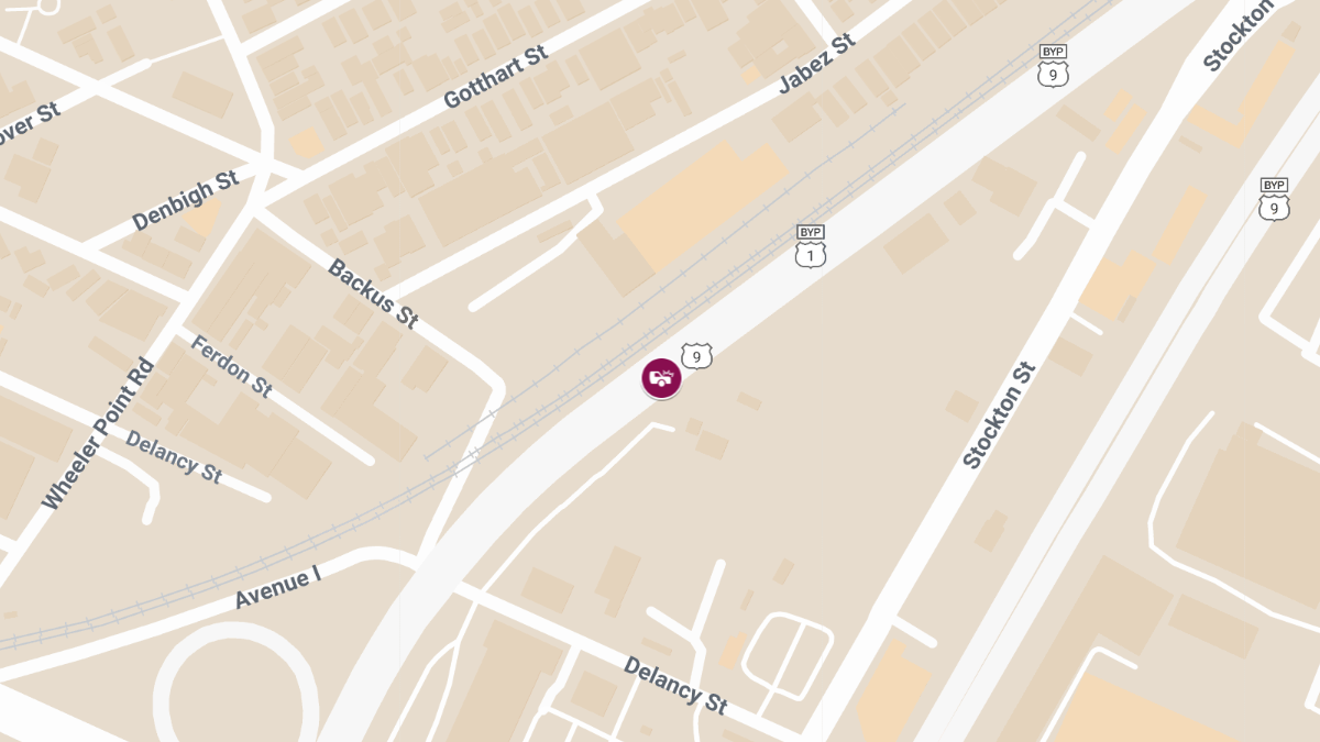 Crash with Injuries on Rt 1-9 North Near Delancy St and Wilson Ave