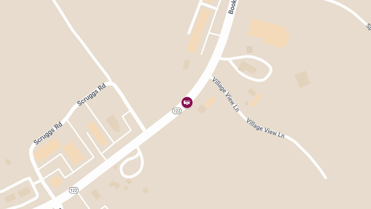 Crash with Injuries on Rte 122 Near Village View Ln