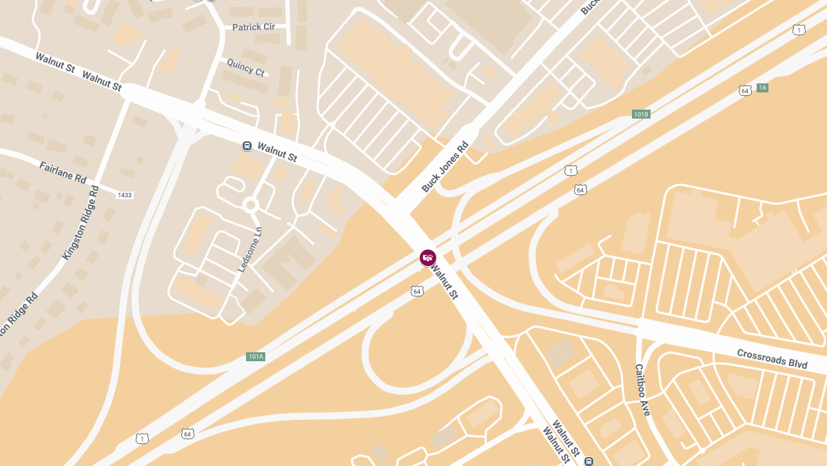 Crash with Injuries on US 1 Hwy at Walnut St