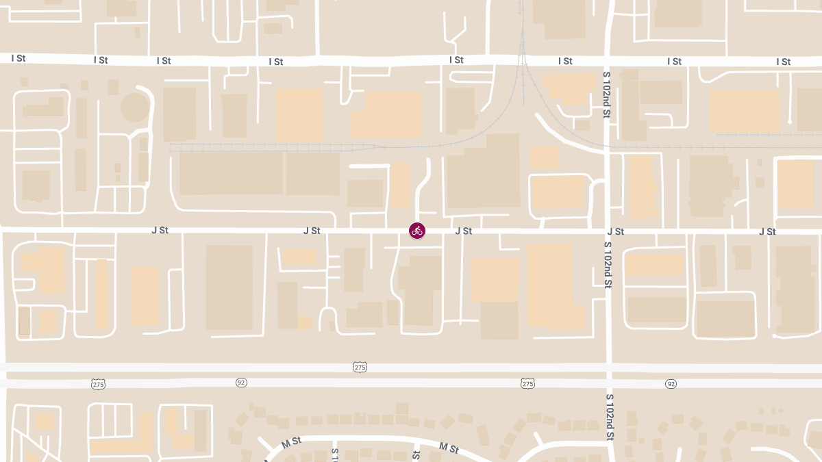 Cyclist Hit by Car, Injured at 105th & J St