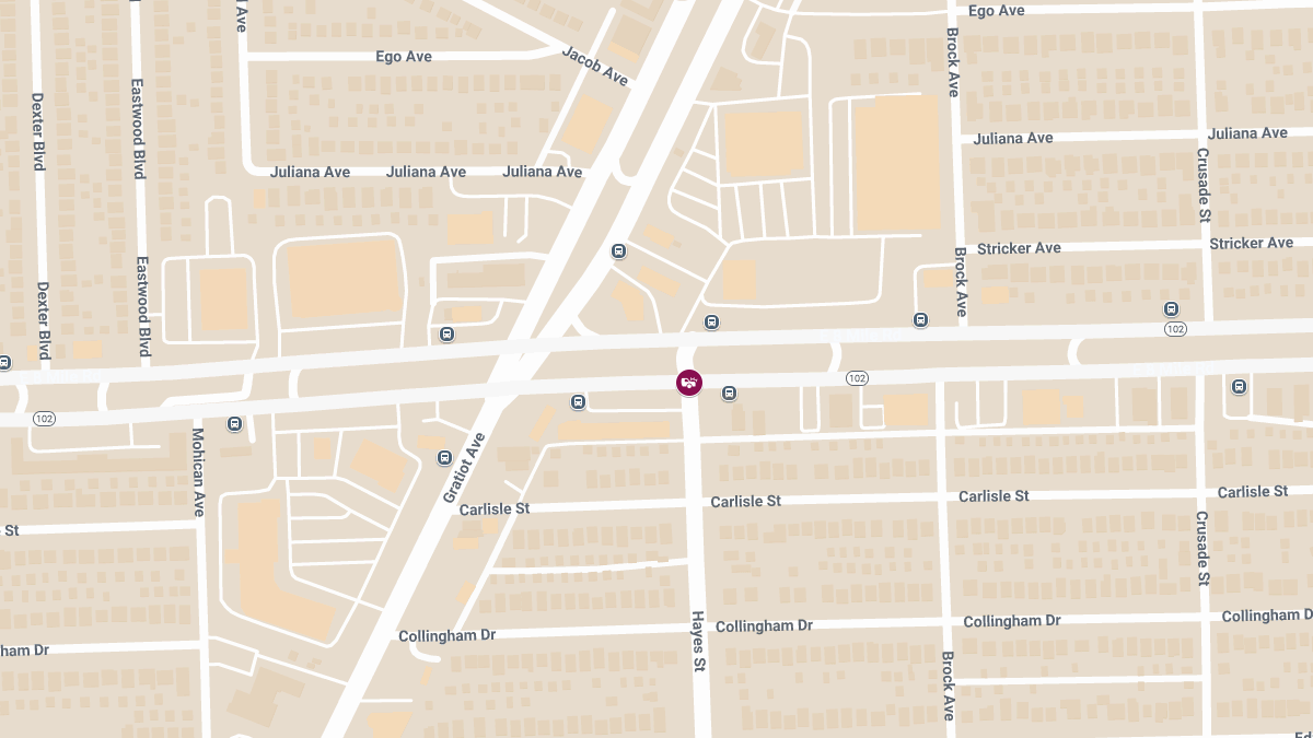 Driver Injured in Nissan Rogue Crash at E 8 Mile Rd & Hayes St