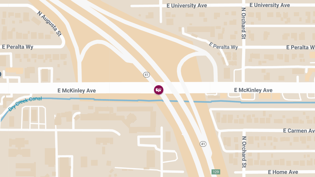 Driver Seriously Injured in Multi-Vehicle Collision on SR-41 at McKinley Ave