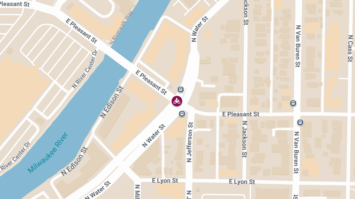 Elderly Man Injured in Motorcycle Crash at Water St & Pleasant St