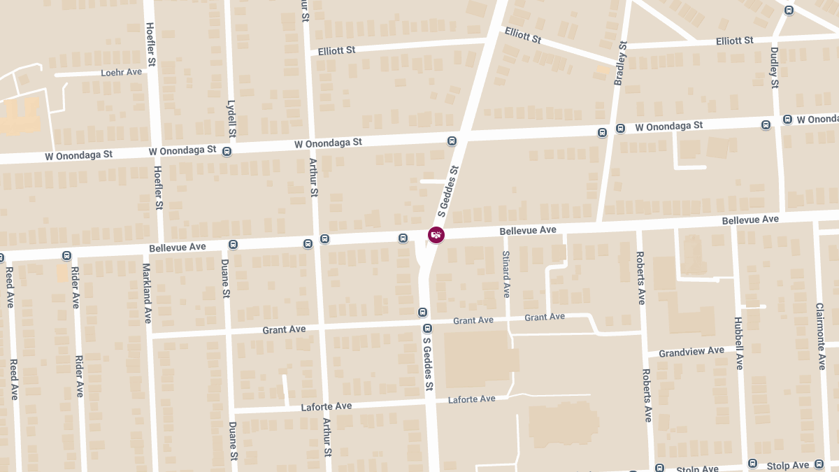 Emergency Crews Respond to Crash at S Geddes St & Bellevue Ave