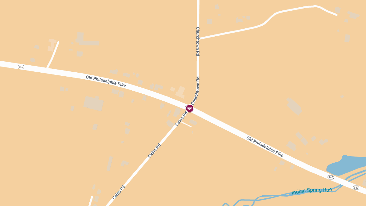 Entrapment Accident at Rte 340 and Churchtown Rd