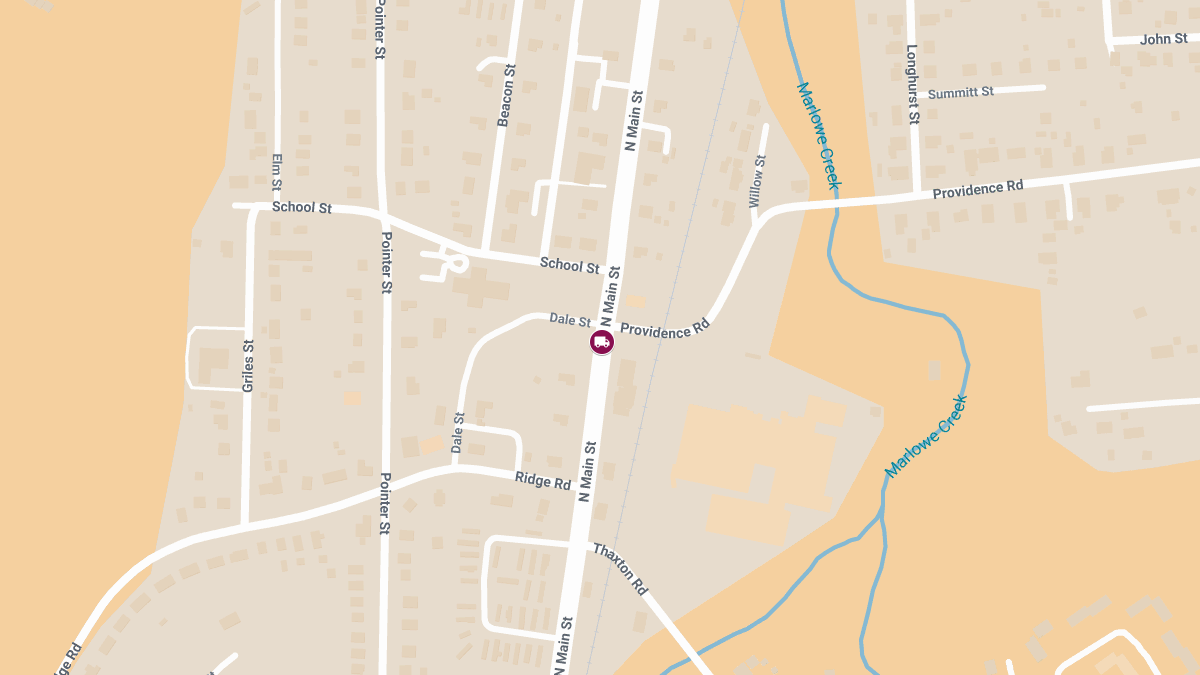 Fatal Cement Truck Crash at N Main St & Providence Rd