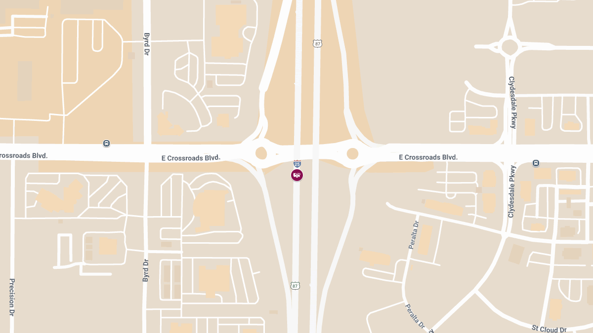 Fatal Crash at I-25 Near Crossroads Blvd