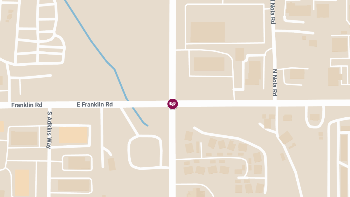 Fatal Crash at North Locust Grove Rd and East Franklin Rd
