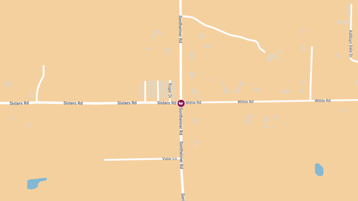 Fatal Crash at Sisters Rd & Sontheimer Rd