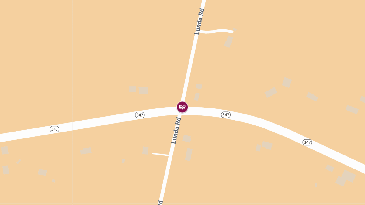 Fatal Crash at State Route 347 & Lunda Rd in Union County
