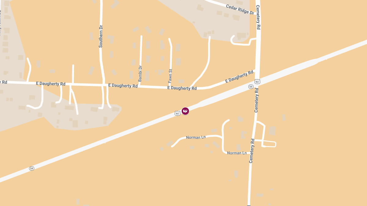 Fatal Crash at US 60 Three Miles West of Neosho