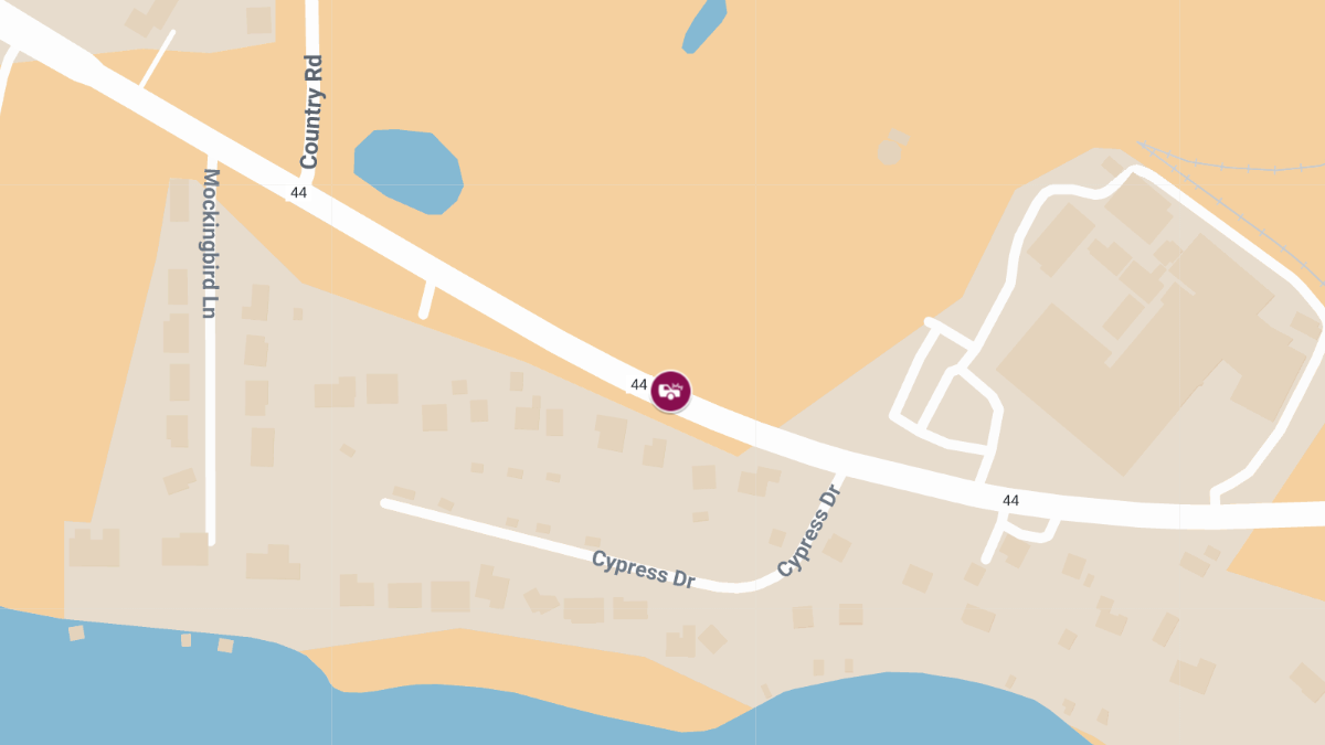 Fatal Crash on County Road 44 Near Cypress Dr