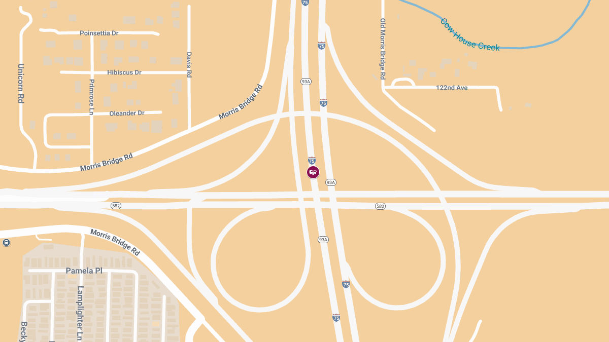 Fatal Crash on I-75 NB Near E Fowler Ave Ramp