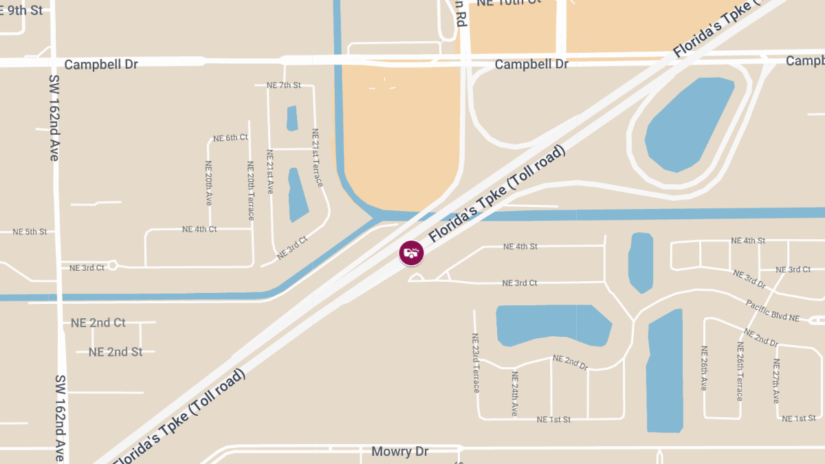 Fatal Crash on SR-821 NB at MM8