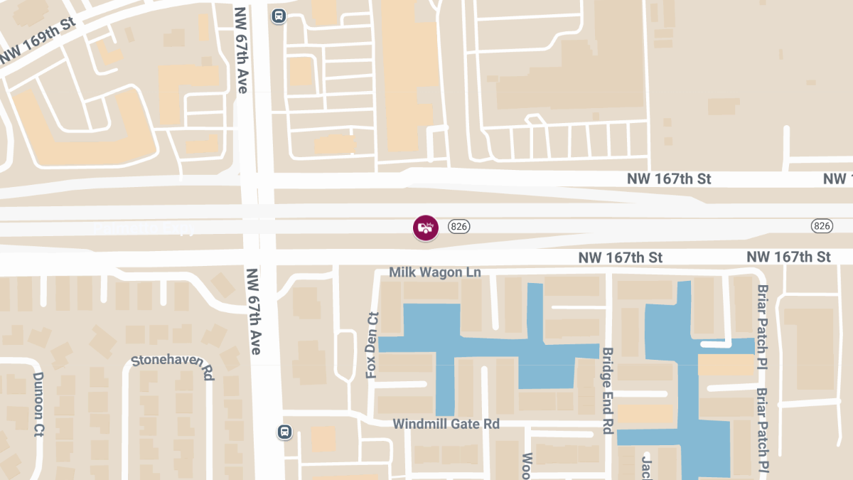 Fatal Crash on SR-826 Near NW 67th Ave