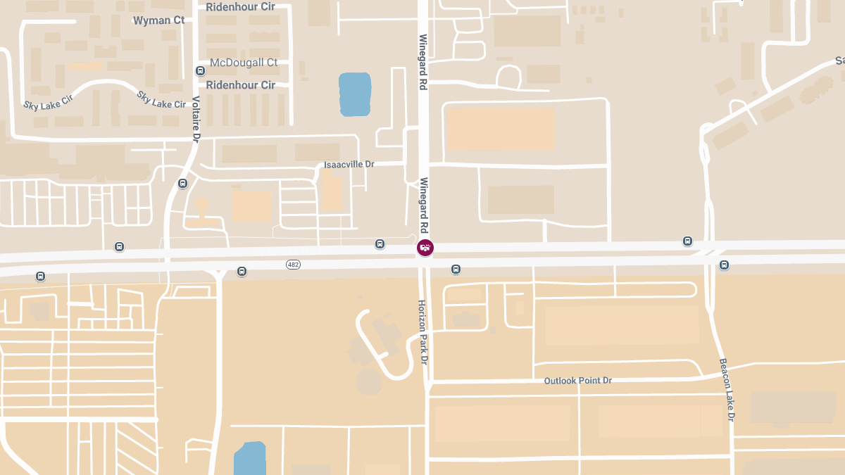 Fatal Crash on Winegard Rd at Sand Lake Rd W