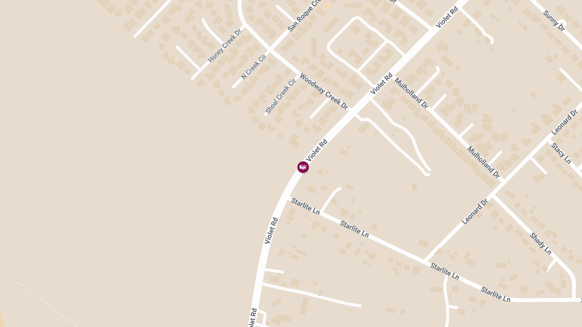 Fatal DUI Crash on Violet Rd
