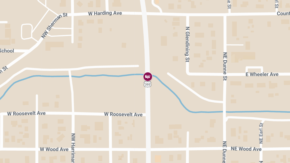 Fatal Head-On Crash on Hwy 395 Near I-84
