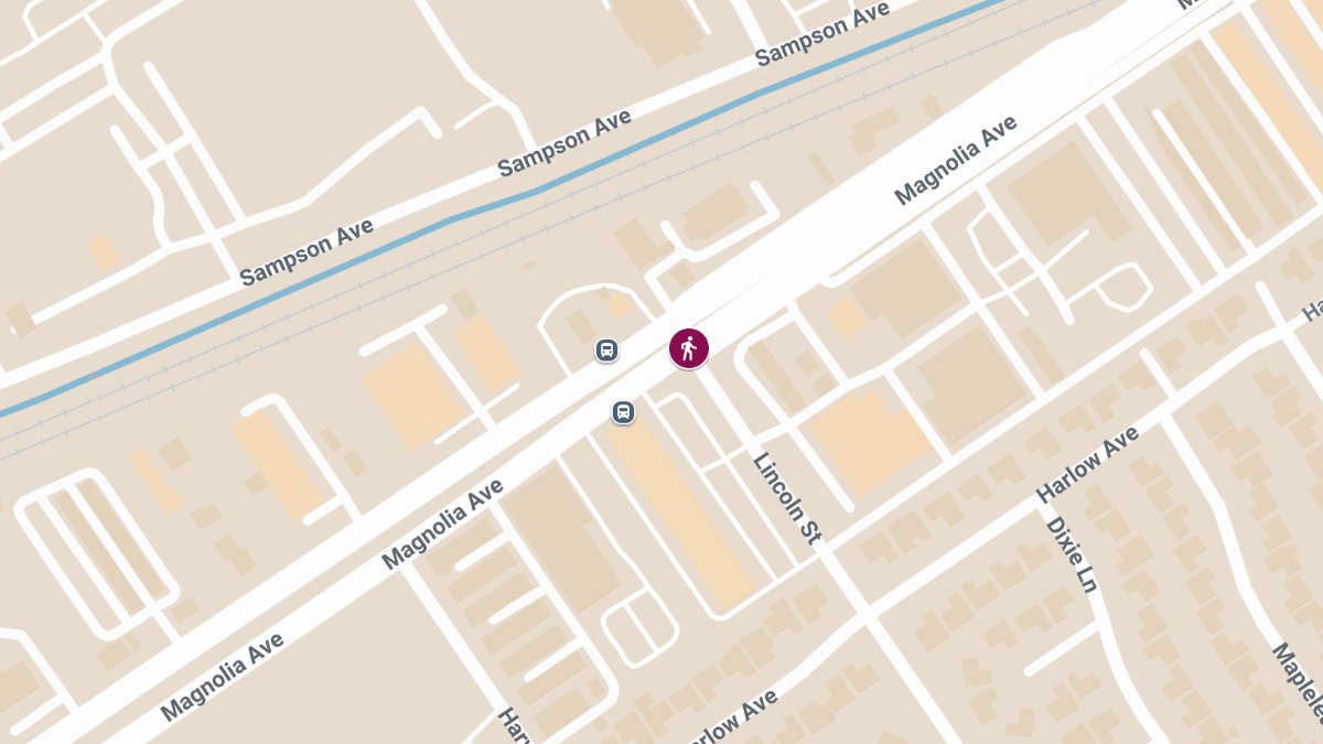 Fatal Hit-and-Run Pedestrian Crash on Magnolia Ave at Lincoln St