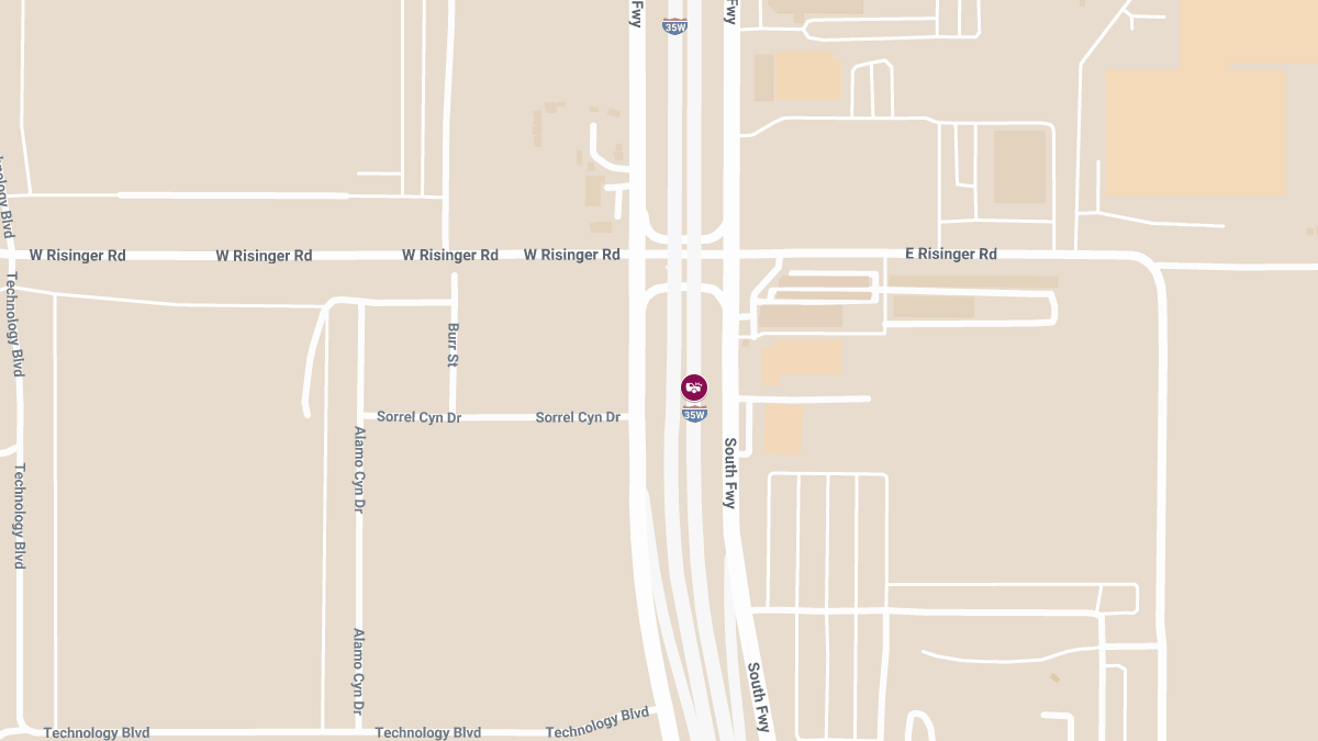 Fatal Multi-Vehicle Crash on I-35W Near W Risinger Rd