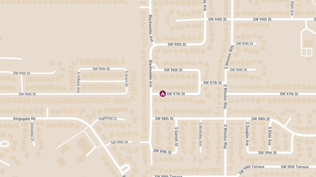 Firefighters Rescue Victim from House Fire on SW 97th St