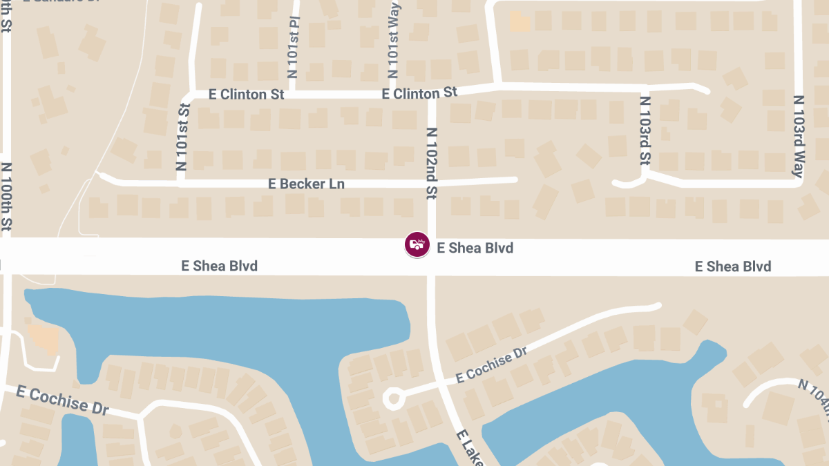 Five Injured, Including Two Children, in DUI Crash on Shea Blvd