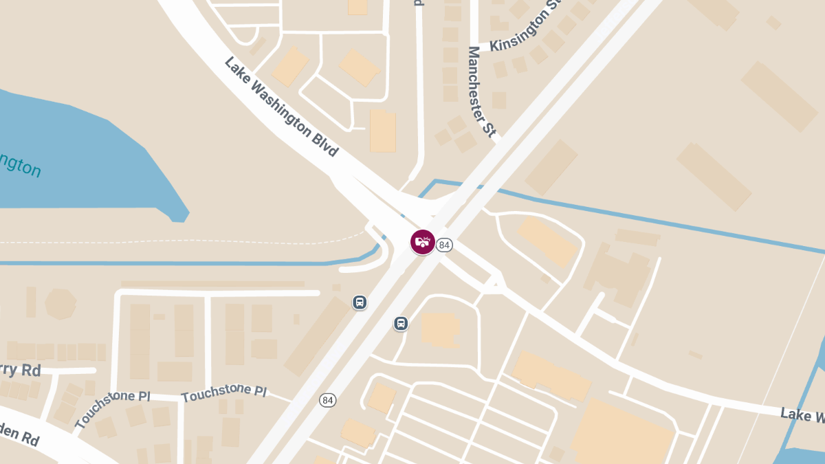 Four-Car Accident at Lake Washington Blvd & Jefferson Blvd Leaves Multiple Injured