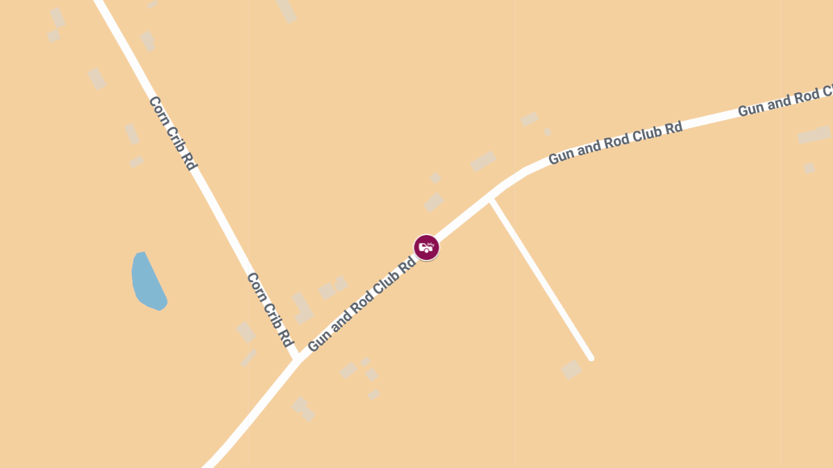 Head-On Crash on Gun and Rod Club Rd Injures Two
