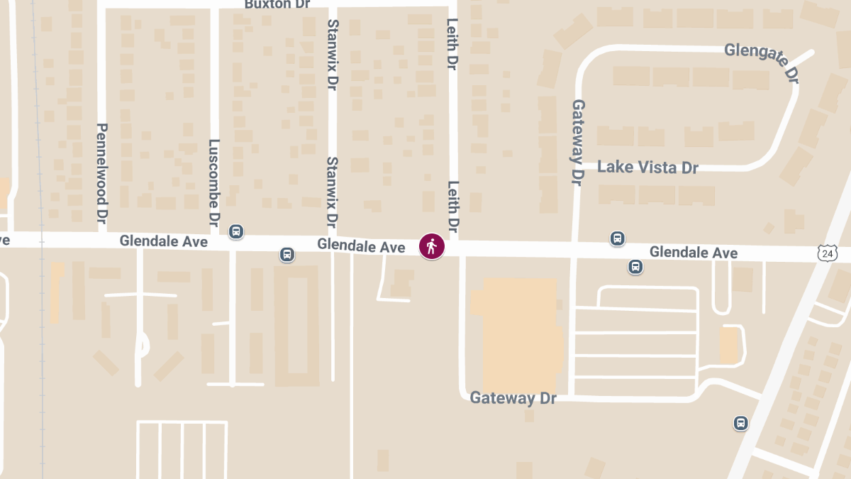 Hit-and-Run Collision With Injuries at Kroger on Glendale Ave