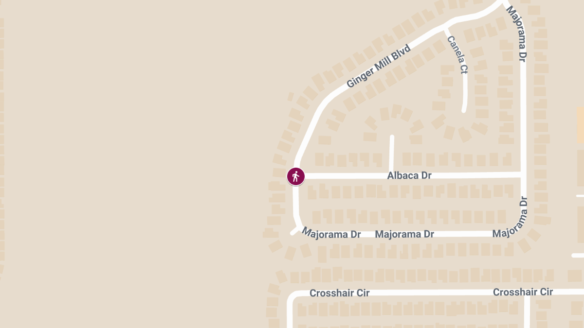 Hit-and-Run Crash with Injuries at Ginger Mill Blvd & Albaca Dr