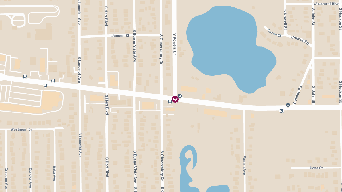 Hit-and-Run Crash with Injuries at S Powers Dr & Old Winter Garden Rd