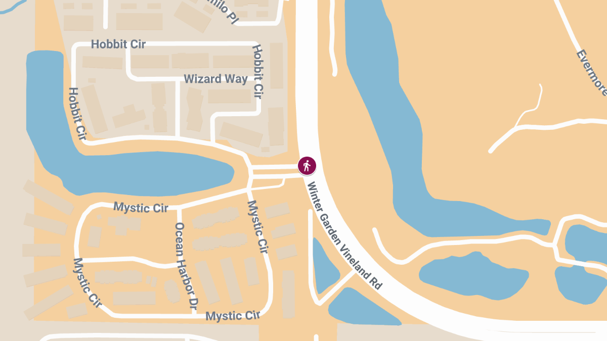 Hit-and-Run Crash with Injuries on Mystic Cir Near Winter Garden Vineland Rd