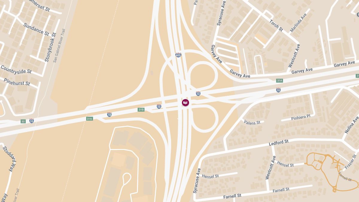 Hit-and-Run with Injuries on I-10 at I-605 Connector