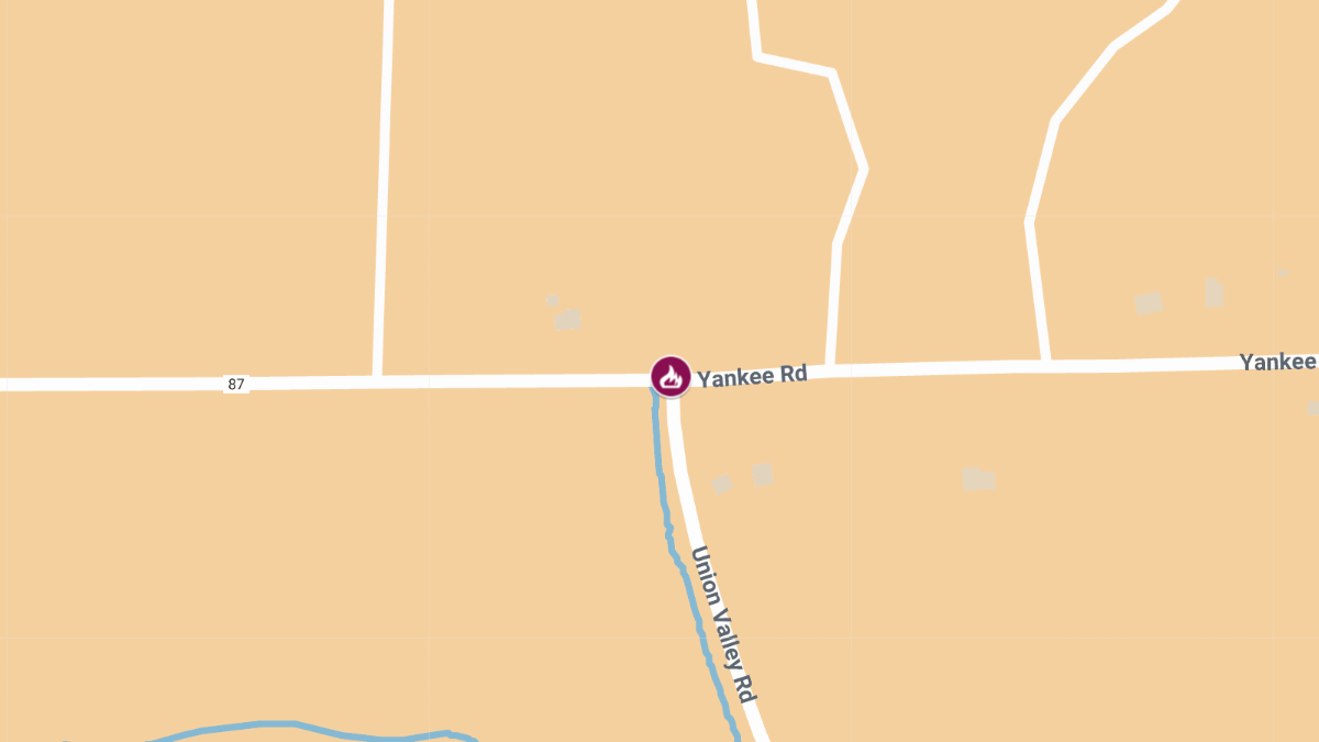 House Fire Collapse on Yankee Rd Results in Injuries