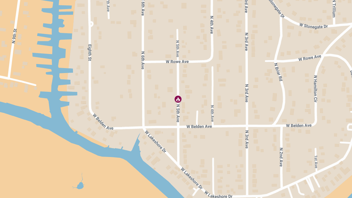 House Fire on North 5th Ave, Injures Two Children