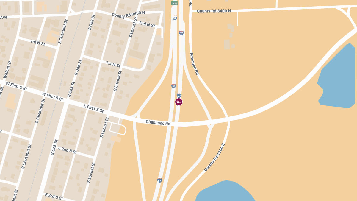Illinois State Trooper Injured in Crash on I-57