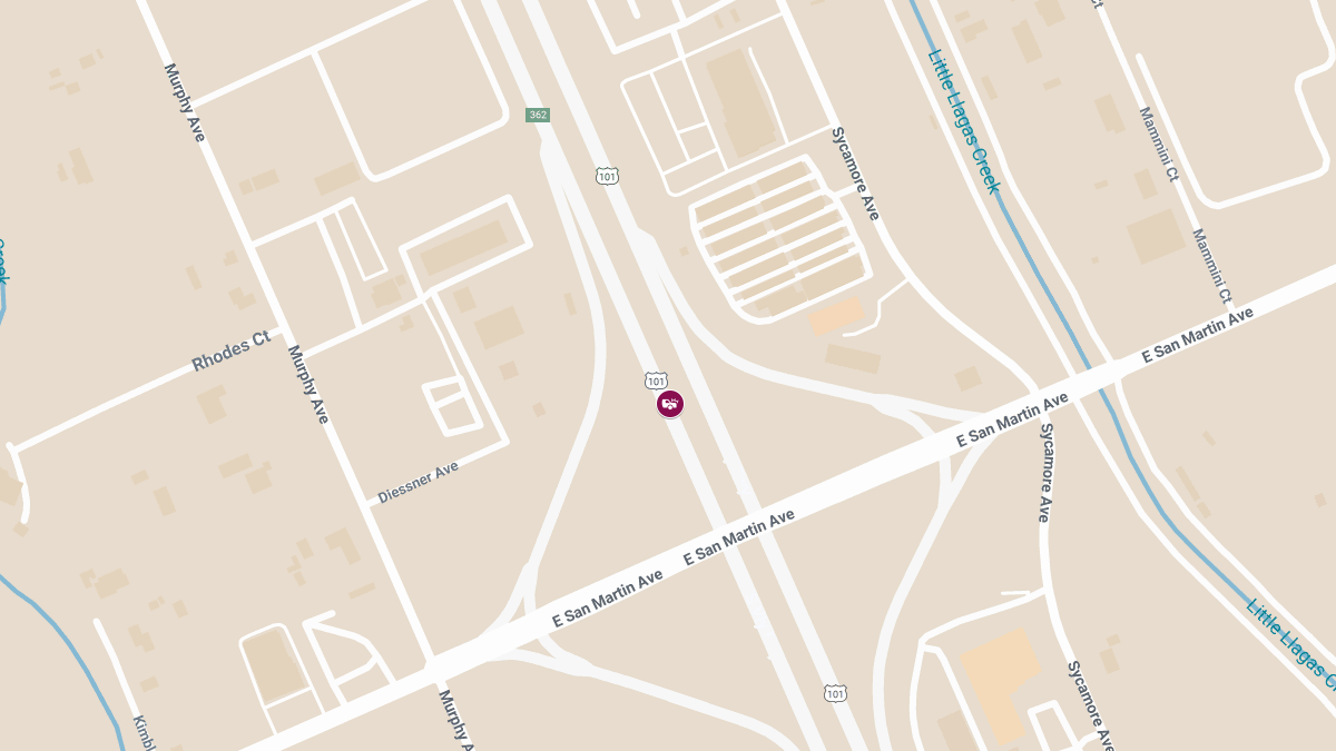 Injuries Reported in Accident on US-101 S Near E San Martin Ave
