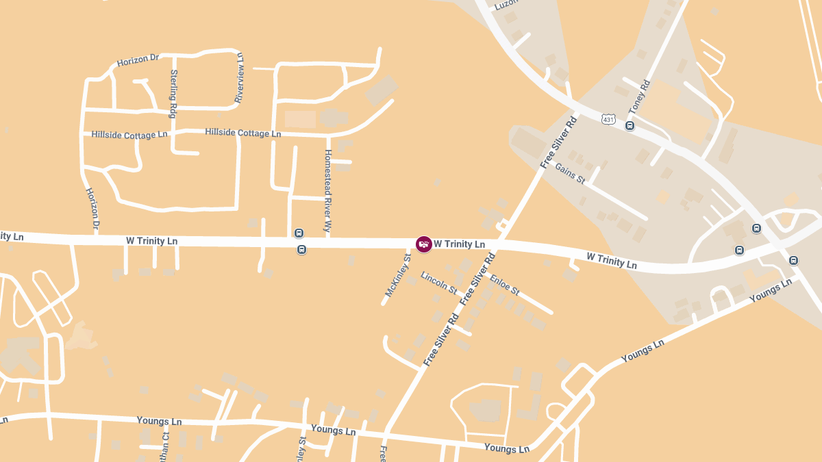 Injuries Reported in Accident on W Trinity Ln