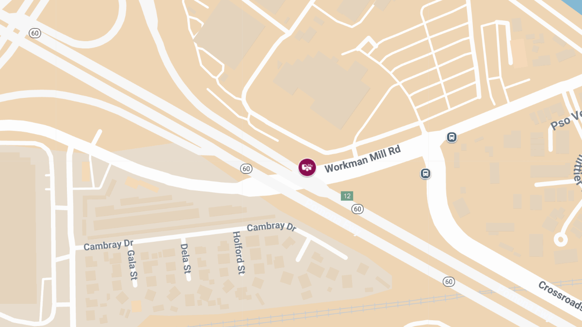 Injuries Reported in Collision at 1971 Workman Mill Rd