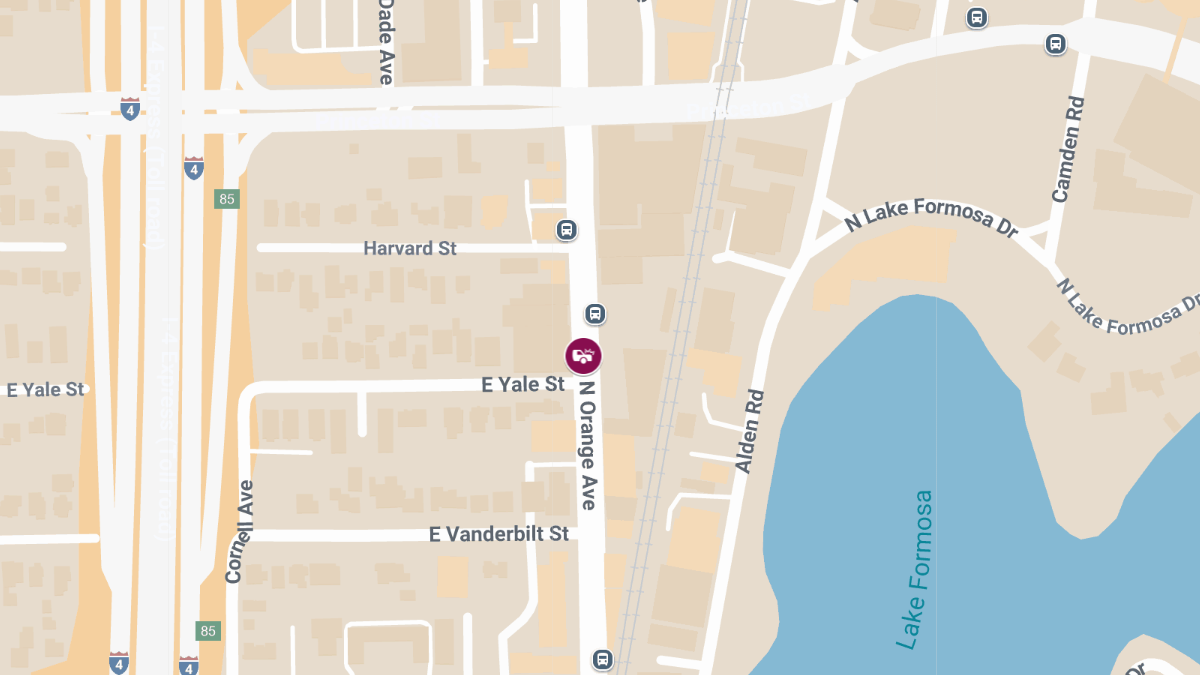 Injuries Reported in Collision at 893 N Orange Ave