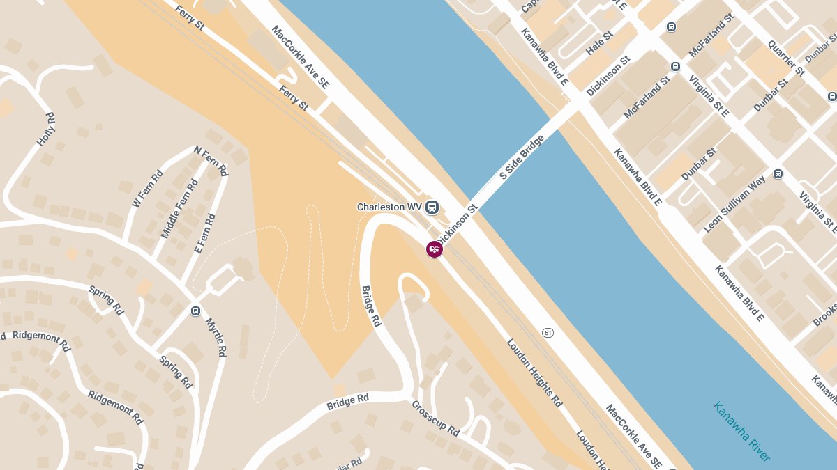 Injuries Reported in Collision at Dickinson St & Loudon Heights Rd