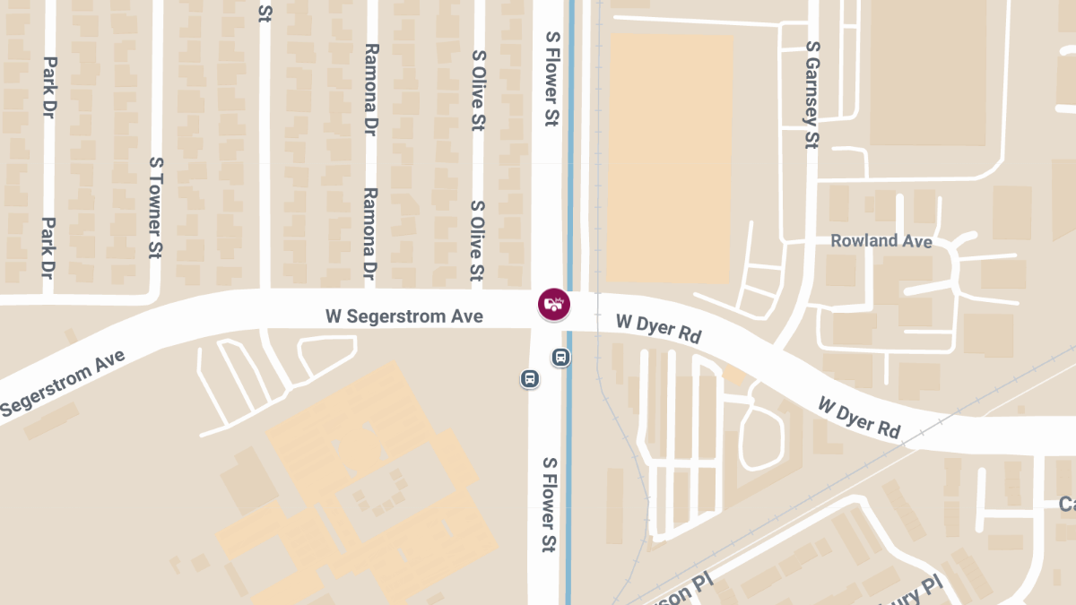 Injuries Reported in Collision at Flower & Dyer