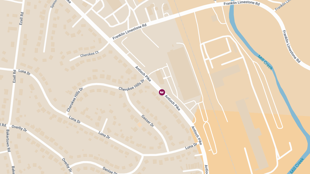 Injuries Reported in Collision on Antioch Pike