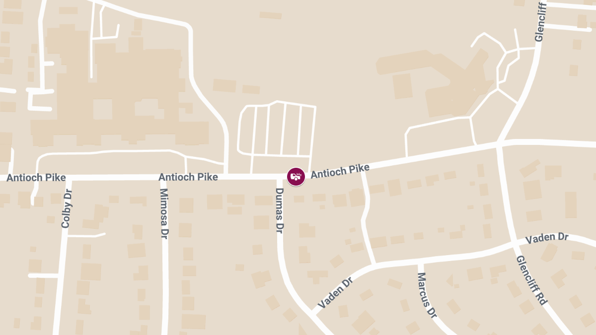 Injuries Reported in Collision on Antioch Pike
