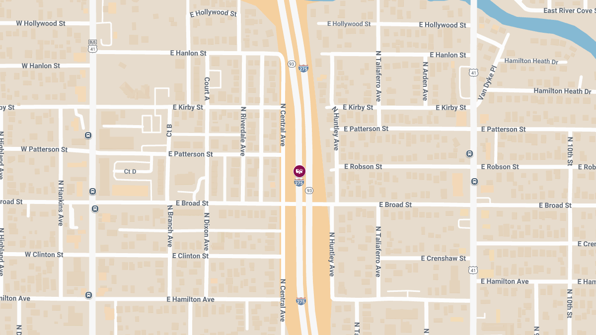 Injuries Reported in Collision on I-275 Northbound Near MM 44