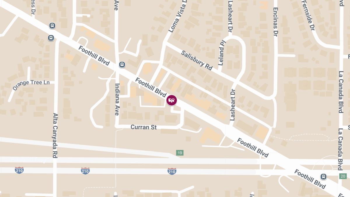 Injuries Reported in Crash at 1428 Foothill Blvd