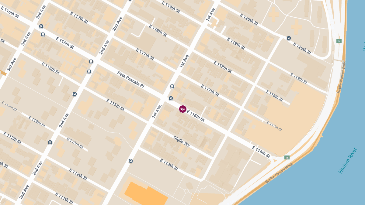 Injuries Reported in Crash at 360 E 116th St in East Harlem
