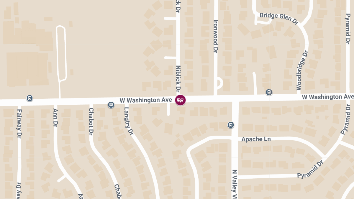 Injuries Reported in Crash at 3900 W Washington Ave