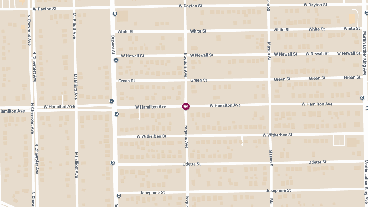 Injuries Reported in Crash at Iroquois Ave & W Hamilton Ave