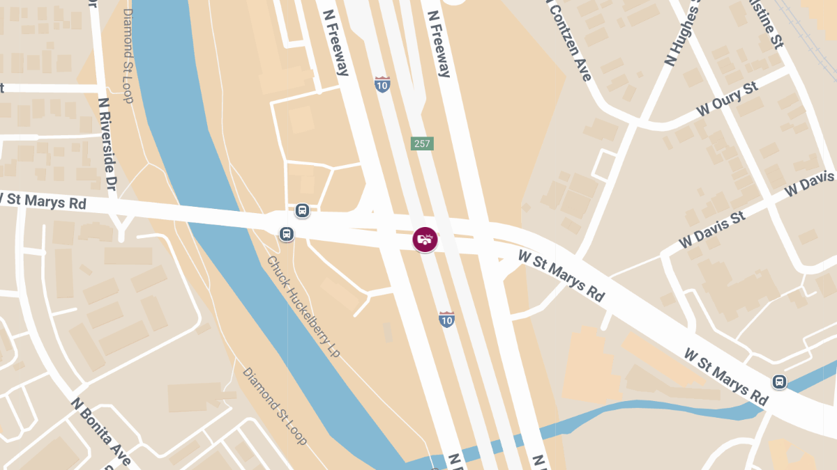 Injuries Reported in Crash at St. Mary’s Rd & I-10 Frontage Rd